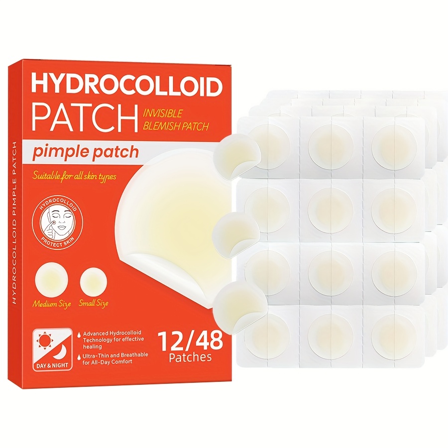 Skincare Gentle - 48 szt. hydrokoloidowych plaścików na trądzik