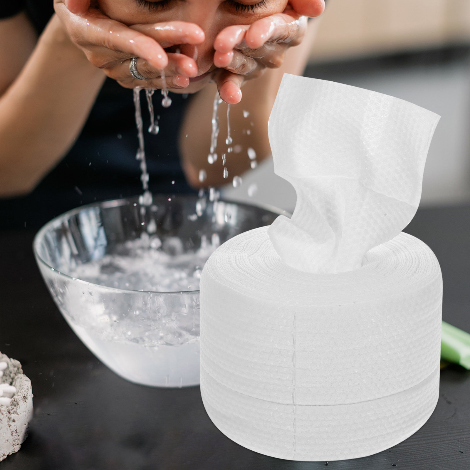 60 szt. bawełnianych chustecze – Skincare Gentle recenzja i cena