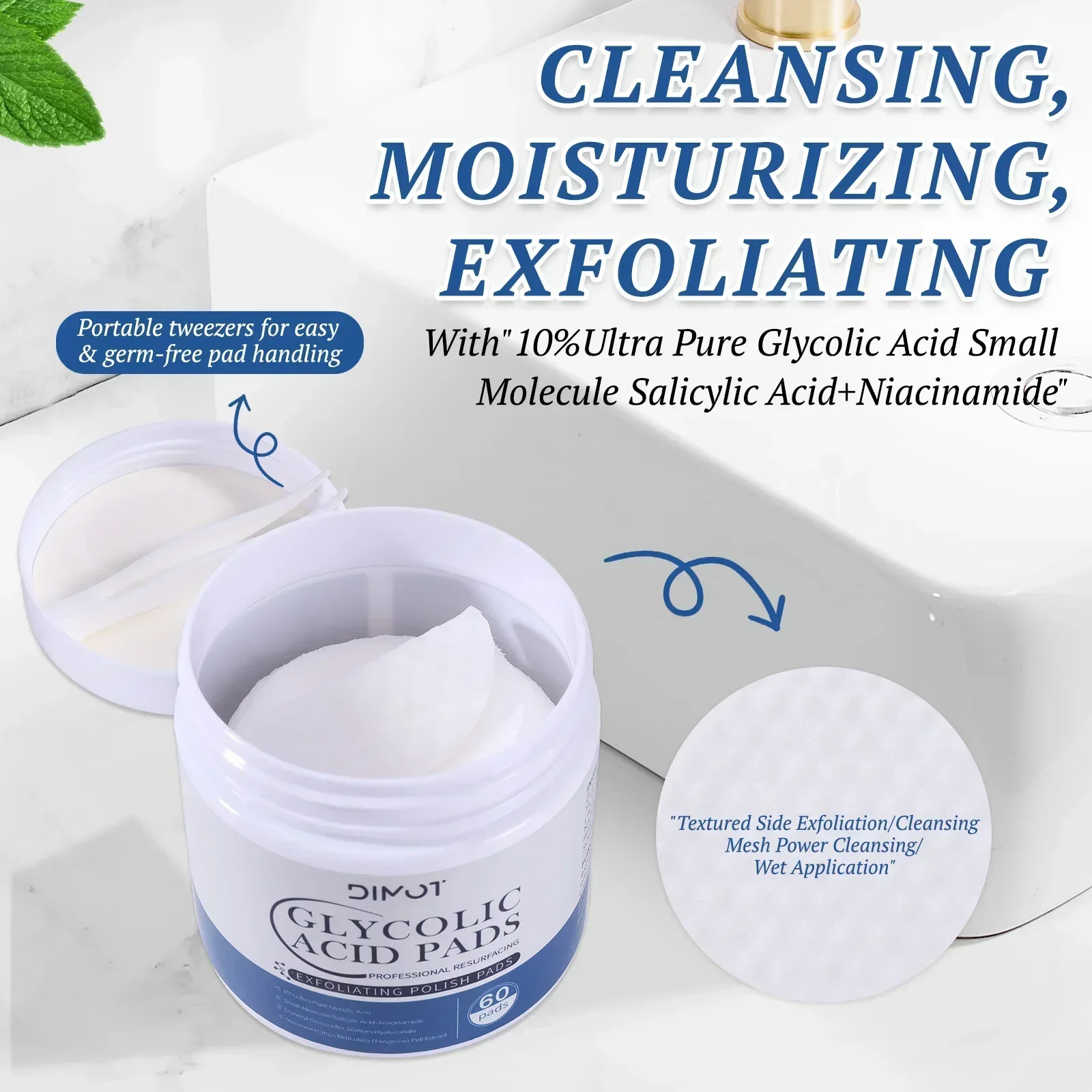 Płatki z kwasem glikolowym ocz – Glycolic Acid Exfoliant recenzja i cena