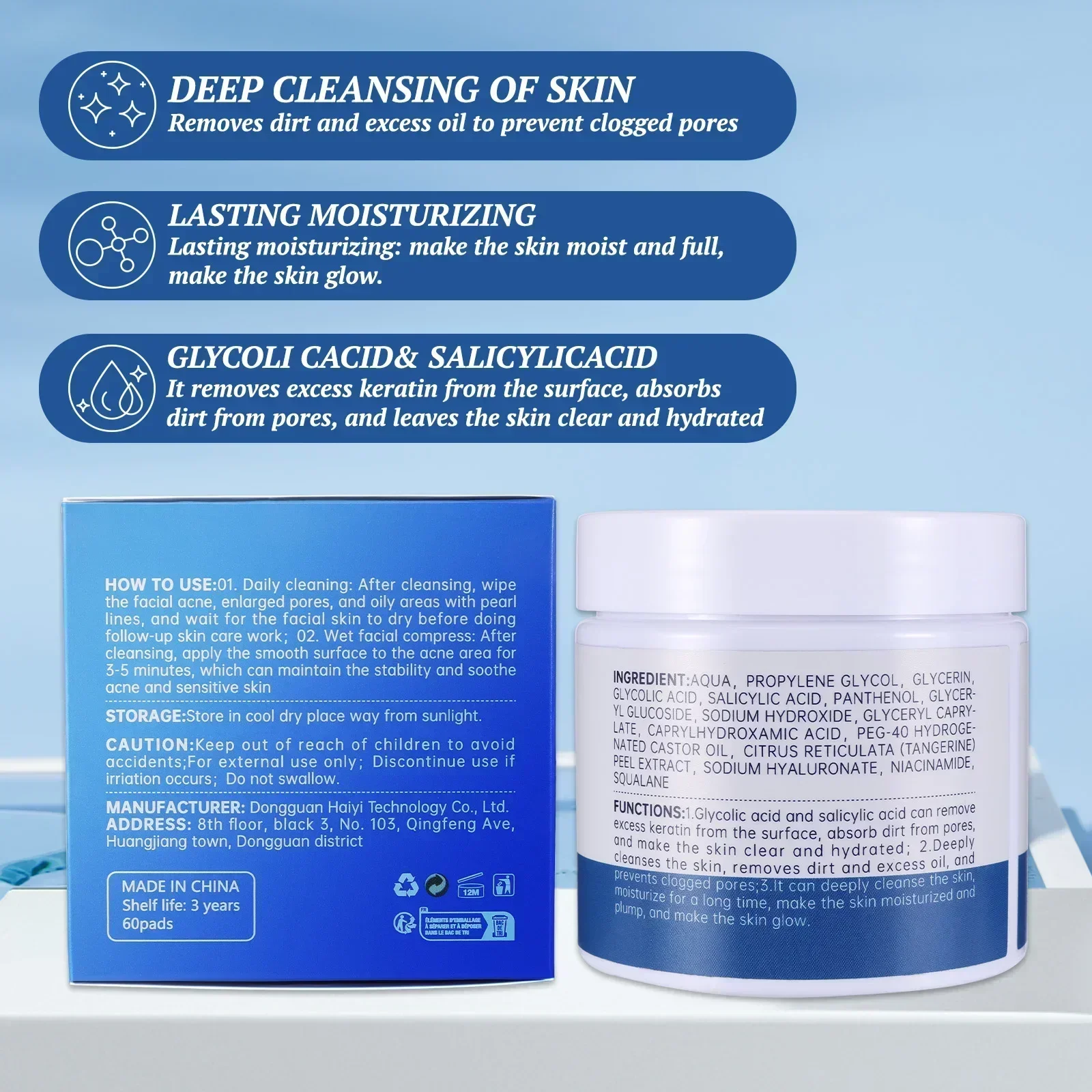 Płatki z kwasem glikolowym ocz – Glycolic Acid Exfoliant recenzja i cena