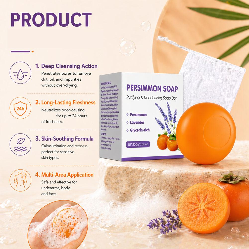 Mydło w kostce z persymoną i l – Skincare Gentle recenzja i cena